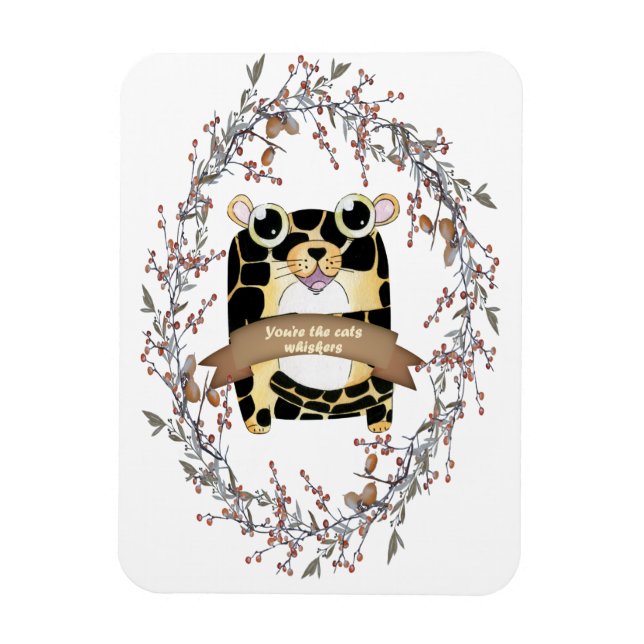 Imán leopardo (Vertical)