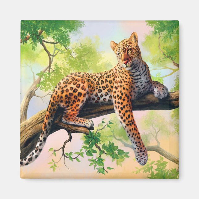 Imán Leopardo (Frente)
