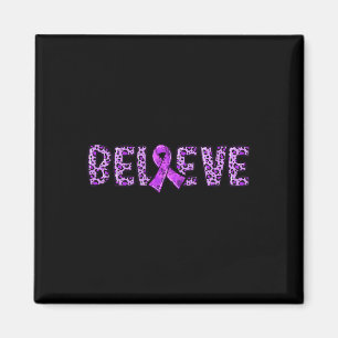 Imán Leopardo - Apoyo a la Cinta Morada Cree 