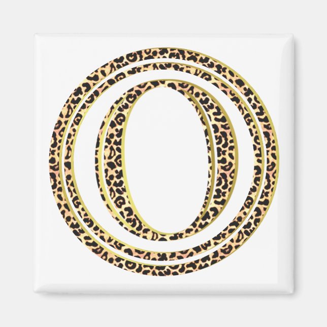 Imán Leopardo O (Frente)