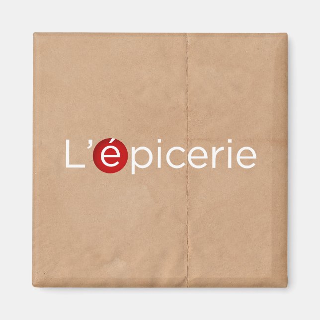 Imán L'Épicerie (Frente)