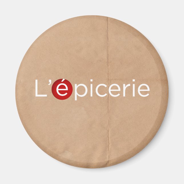Imán L'Épicerie (Frente)