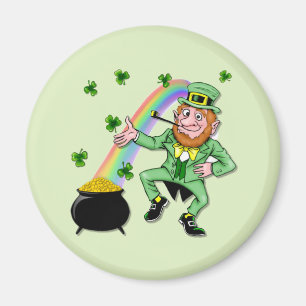 Imán Leprechaun afortunado