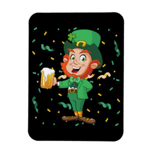 Imán Leprechaun Beer Beer St. Patrick's Day