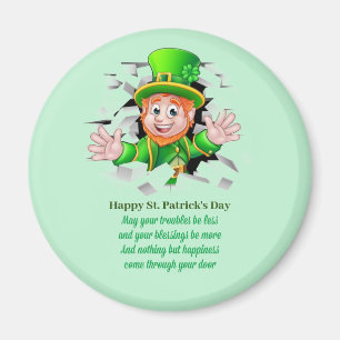 Imán Leprechaun de San Patricio