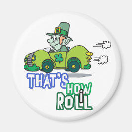Imán Leprechaun St. Pattys Magnet