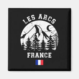 Imán Les Arcs France Alps Estación de esquí alpino Fren