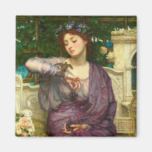 Lesbia y su resplandor (por Edward John Poynter)