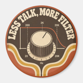 Imán Less Talk, More Filter – Lustiger Synth Nerd