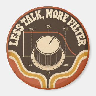 Imán Less Talk, More Filter – Lustiger Synth Nerd