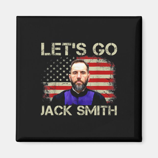 Imán Let39's Go Jack Smith American Flag Summer (Frente)