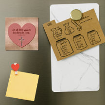 Let All That You Do Be Done in Love Heart