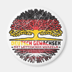 Imán Letonia Letón Alemán Alemania Árbol Raíz