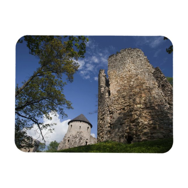 Imán Letonia, Letonia nororiental, región de Vidzeme, (Horizontal)