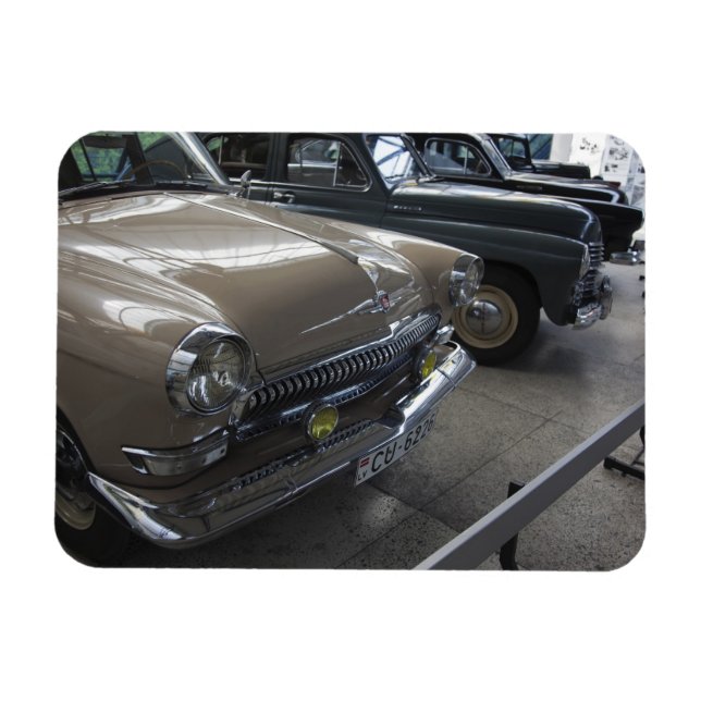 Imán Letonia, Riga, Museo del Motor de Riga, años 60 (Horizontal)