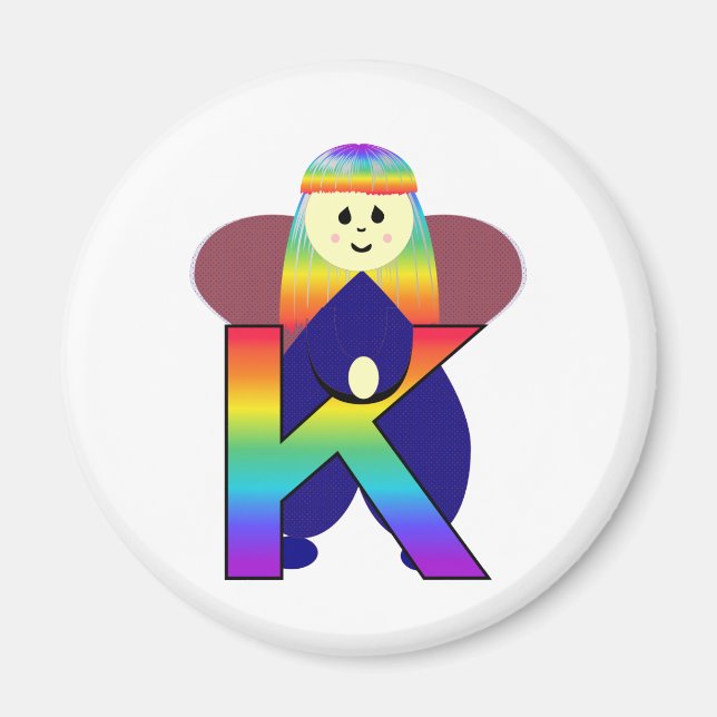 Imán Letra Angelbet K (Frente)