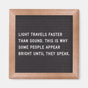 Imán Letra Board Quote Fridge Magnet