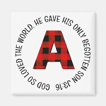 Letra búfala tallada a monograma