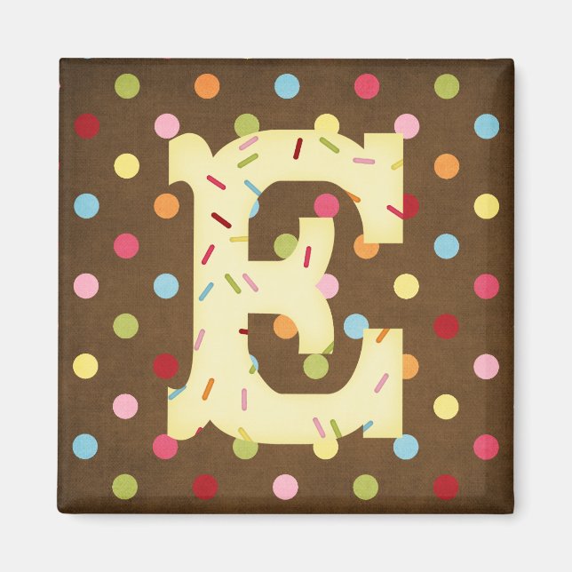 Imán Letra E (Frente)