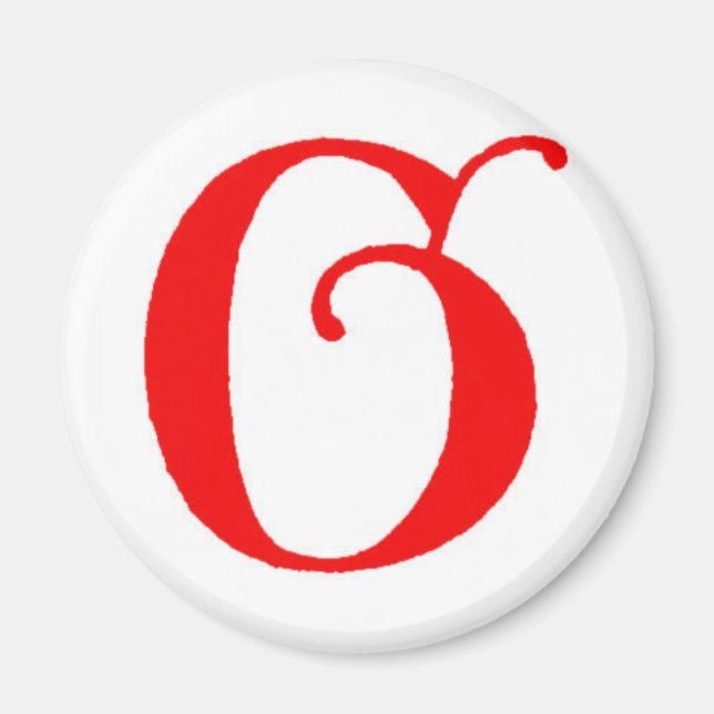 Imán Letra G (Frente)