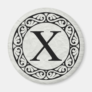 Imán Letra griega alfabeta chi