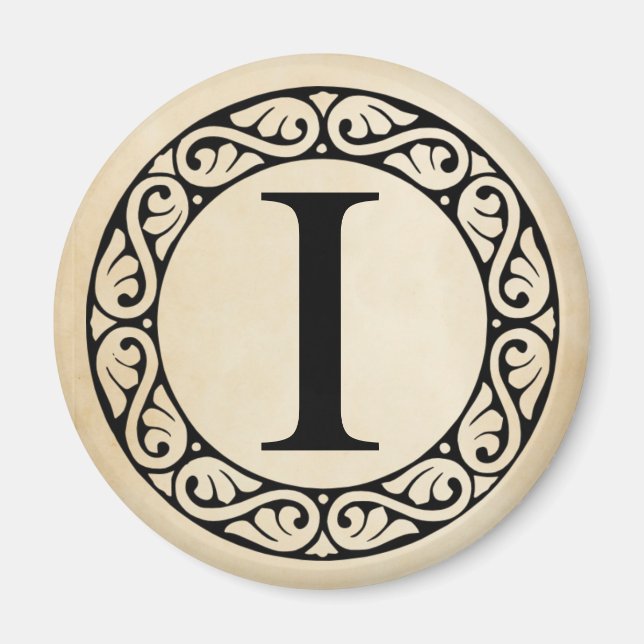 Imán Letra griega alfabeta iota (Frente)