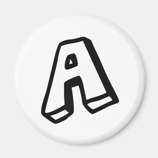 Imán Letra I (Frente)