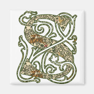 Imán Letra iluminada "S"