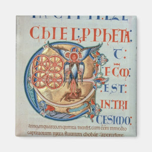 Imán Letra inicial 'E' Et factum est