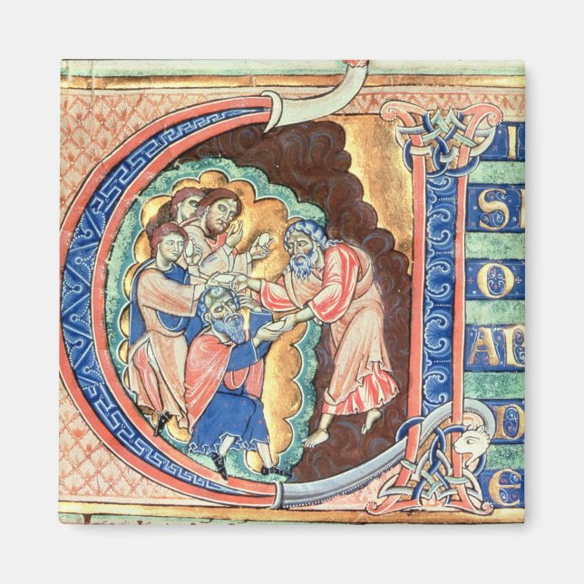 Imán Letra inicial 'V' Visio Abdie (Frente)