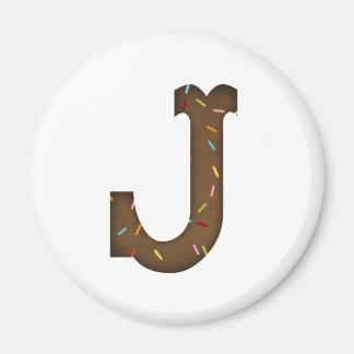 Imán Letra J