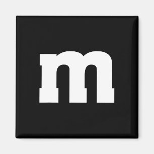 Imán Letra M mayúscula Alphabet