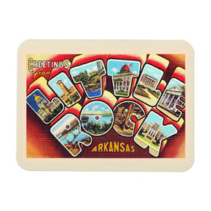 Imán Letra minúscula arkansas arcansa arca grande post
