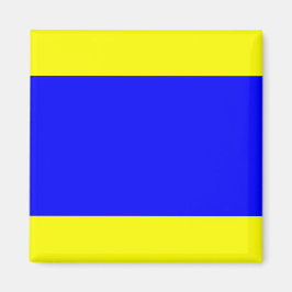 Imán Letra nautical Flag Signal Letter D (Delta)