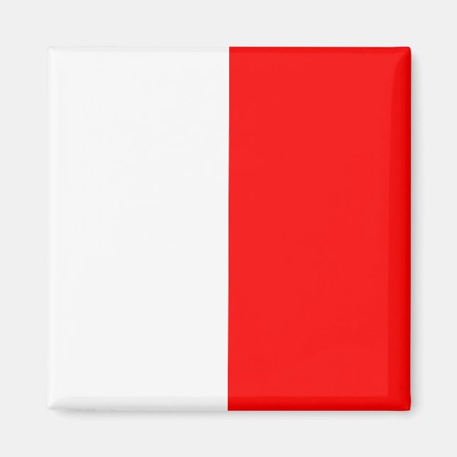 Imán Letra nautical Flag Signal Letter H (Hotel) (Frente)