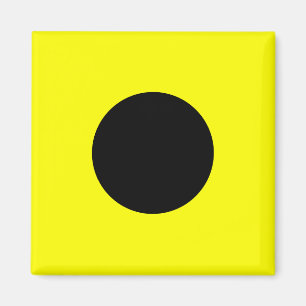 Imán Letra nautical Flag Signal Letter I (India)
