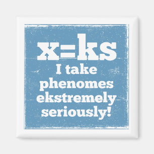 Imán letra x fenomas ks sonido phonics