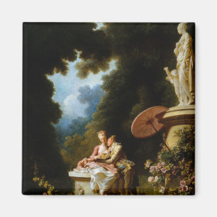 Imán Letras de amor de Jean Honore Fragonard