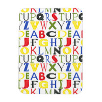 Letras de colores brillantes de Megan Meagher