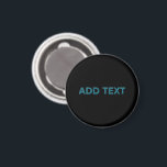 Imán Letras editables con sombra de caída<br><div class="desc">Texto audaz y expresivo,  ¡personalizar como quieras!</div>