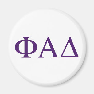 Imán Letras griegas de Phi Alpha Delta