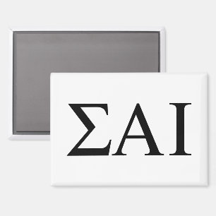 Imán Letras griegas de Sigma Alpha Iota