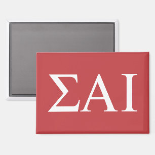 Imán Letras griegas de Sigma Alpha Iota