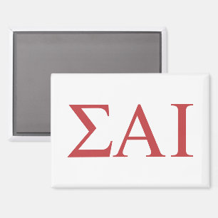 Imán Letras griegas de Sigma Alpha Iota