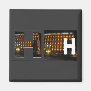 Imán Letras - H - hotel