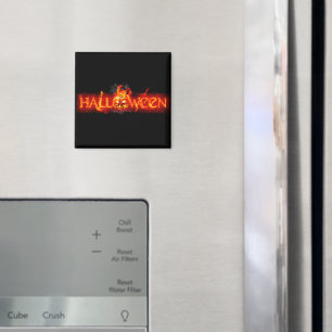 Imán Letras ígneas masivas de SlipperyJoe's Halloween c