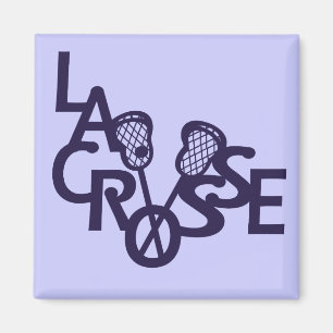 Imán Letras Lacrosse