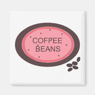 Imán Letrero de Café
