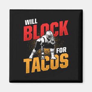 Imán Letrero De Fútbol Para Tacos Offensivo Defensivo P