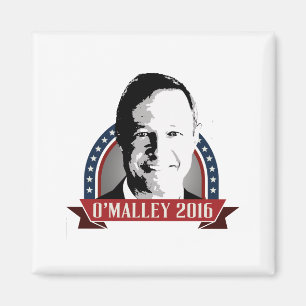 Imán Letrero de la bandera de la campaña de O'Malley
